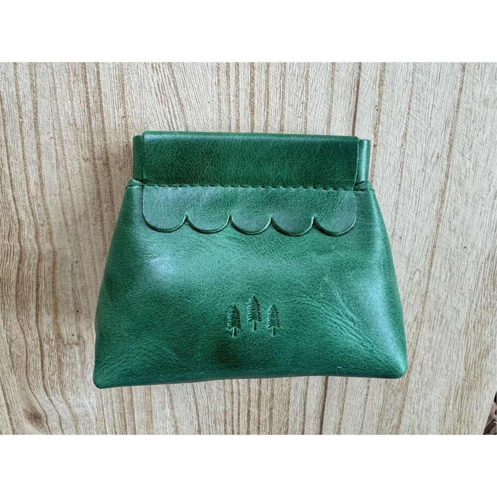 Portland Leather Green Wallet